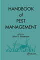 Book cover of: Handbook of Pest Management. By: John R. Ruberson