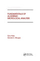 Book cover of: Fundamentals of Algebraic Microlocal Analysis. By: Goro Kato