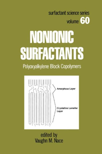 Book cover of: Nonionic Surfactants. By: Vaughn Nace