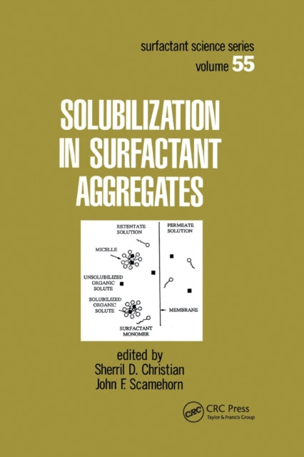 Book cover of: Solubilization in Surfactant Aggregates. By: Sherril D. Christian