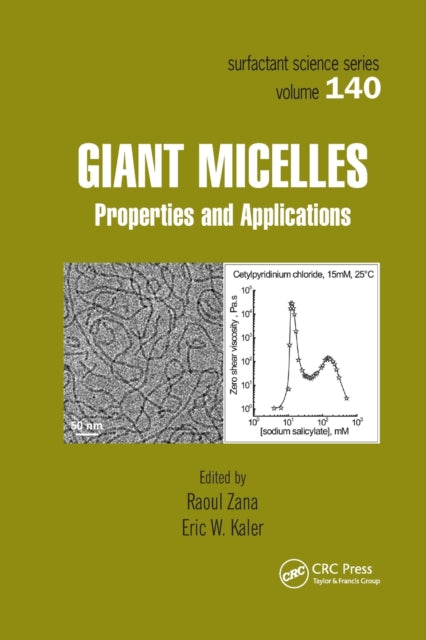 Book cover of: Giant Micelles. By: Raoul Zana