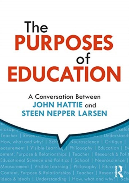 Book cover of: Purposes of Education. By: John Hattie