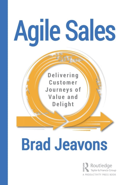 Book cover of: Agile Sales. By: Brad Jeavons