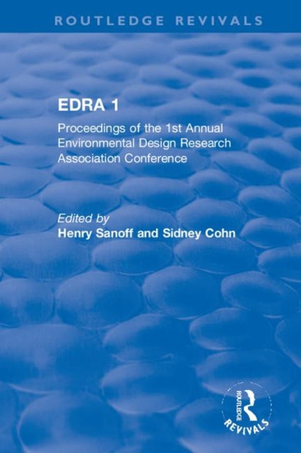 Book cover of: EDRA 1. By: Henry Sanoff