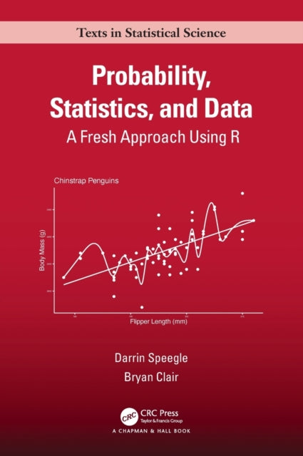 Book cover of: Probability, Statistics, and Data. By: Darrin Speegle