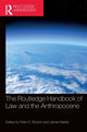 Book cover of: Routledge Handbook of Law and the Anthropocene. By: Peter Burdon