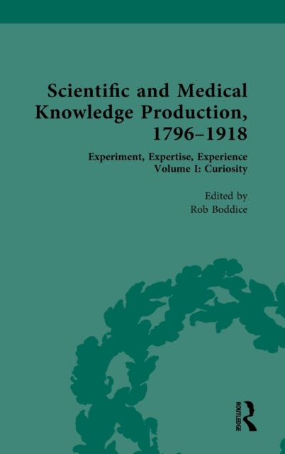 Book cover of: Scientific and Medical Knowledge Production, 1796-1918. By: Rob Boddice