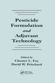 Book cover of: Pesticide Formulation and Adjuvant Technology