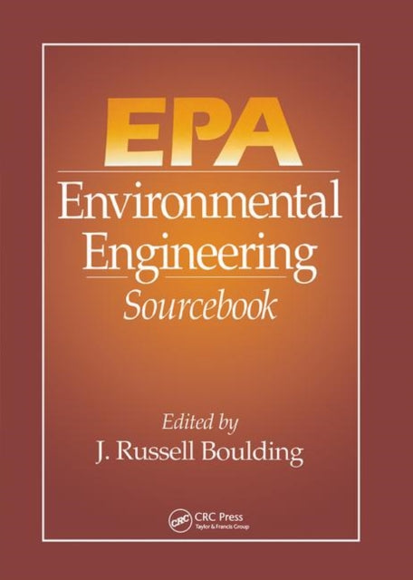 Book cover of: EPA Environmental Engineering Sourcebook