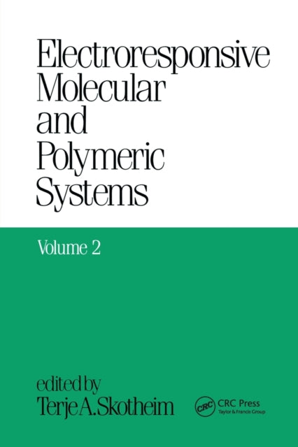Book cover of: Electroresponsive Molecular and Polymeric Systems