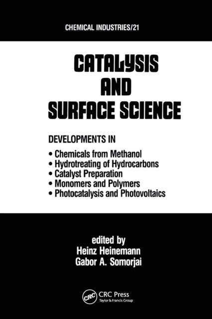 Book cover of: Catalysys and Surface Science