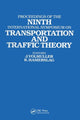 Book cover of: Proceedings of the Ninth International Symposium on Transportation and Traffic Theory. By: Volmuller