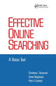 Book cover of: Effective Online Searching. By: Christine L. Borgman