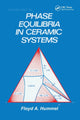 Book cover of: Introduction to Phase Equilibria in Ceramic Systems