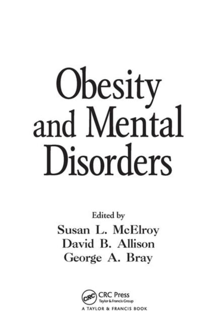 Book cover of: Obesity and Mental Disorders. By: Susan L. McElroy