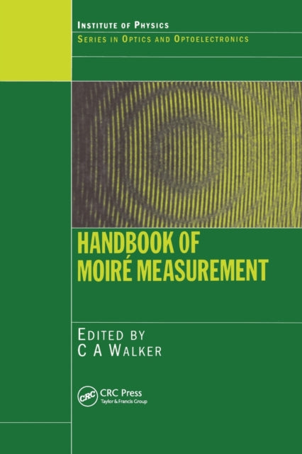 Book cover of: Handbook of Moire Measurement