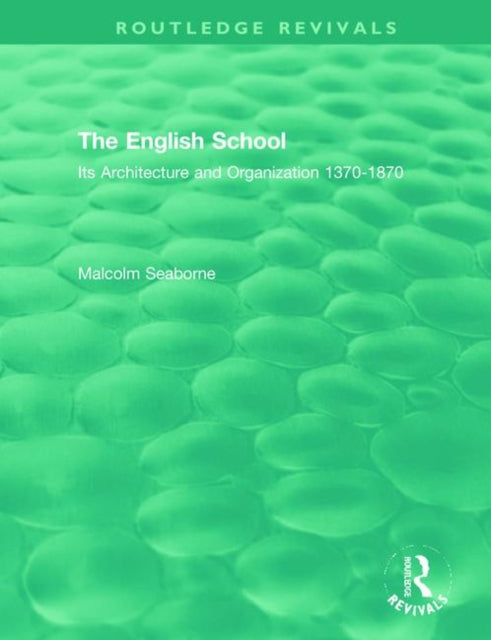 Book cover of: English School. By: Malcolm Seaborne