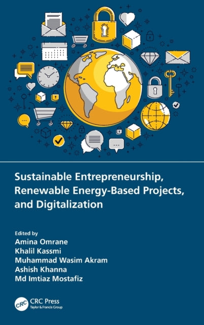 Book cover of: Sustainable Entrepreneurship, Renewable Energy-Based Projects, and Digitalization. By: Amina Omrane