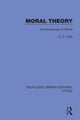Book cover of: Moral Theory. By: G. C. Field