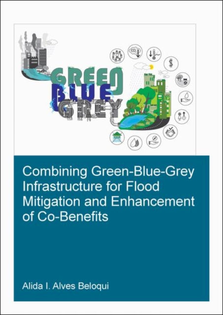 Book cover of: Combining Green-Blue-Grey Infrastructure for Flood Mitigation and Enhancement of Co-Benfits. By: Alida I. Alves Beloqui