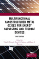 Book cover of: Multifunctional Nanostructured Metal Oxides for Energy Harvesting and Storage Devices. By: Vijay B. Pawade