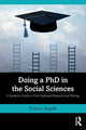 Book cover of: Doing a PhD in the Social Sciences. By: Jola Jegede