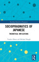 Book cover of: Sociopragmatics of Japanese. By: Yasuko Obana