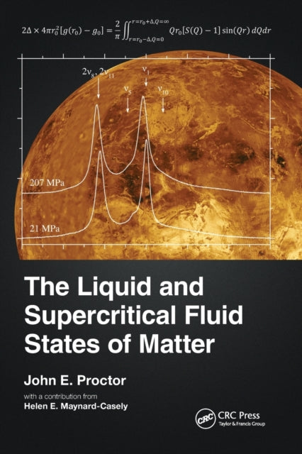 Book cover of: Liquid and Supercritical Fluid States of Matter. By: John Edward Proctor