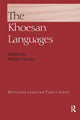 Book cover of: Khoesan Languages. By: Rainer Vossen