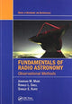 Book cover of: Fundamentals of Radio Astronomy. By: Jonathan M. Marr