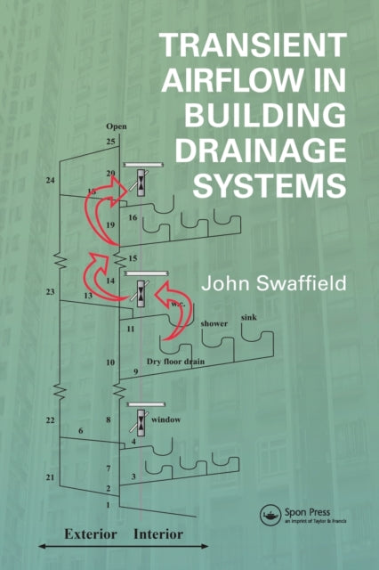 Book cover of: Transient Airflow in Building Drainage Systems. By: J. A. Swaffield