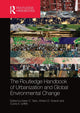 Book cover of: Routledge Handbook of Urbanization and Global Environmental Change