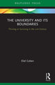 Book cover of: University and its Boundaries. By: Eliel Cohen