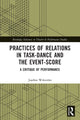 Book cover of: Practices of Relations in Task-Dance and the Event-Score. By: Josefine Wikström