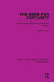 Book cover of: Need for Certainty. By: Robert Towler