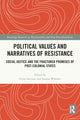 Book cover of: Political Values and Narratives of Resistance. By: Fiona Anciano