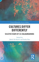 Book cover of: Cultures Differ Differently. By: S. N. Balagangadhara