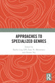 Book cover of: Approaches to Specialized Genres. By: (Kathy) Ling Lin