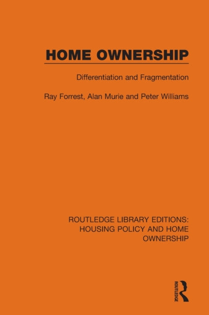 Book cover of: Home Ownership. By: Ray Forrest