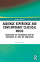 Book cover of: Audience Experience and Contemporary Classical Music
