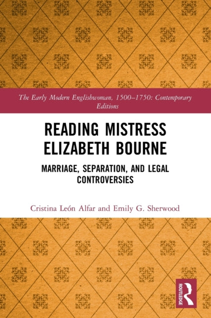 Book cover of: Reading Mistress Elizabeth Bourne. By: Cristina León Alfar