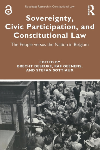 Book cover of: Sovereignty, Civic Participation, and Constitutional Law. By: Brecht Deseure