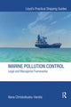 Book cover of: Marine Pollution Control. By: Iliana Christodoulou-Varotsi