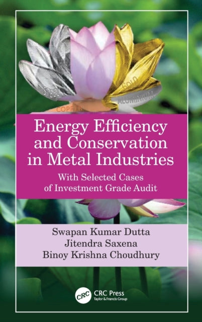 Book cover of: Energy Efficiency and Conservation in Metal Industries. By: Swapan Kumar Dutta