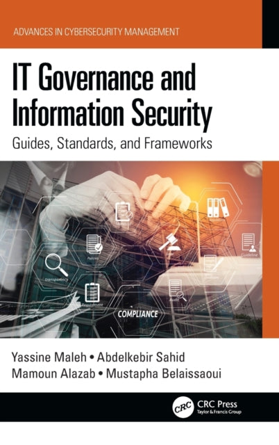 Book cover of: IT Governance and Information Security. By: Yassine Maleh