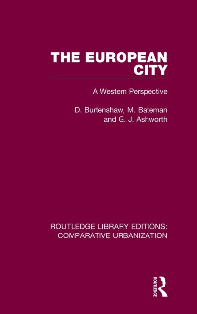 Book cover of: European City. By: David Burtenshaw