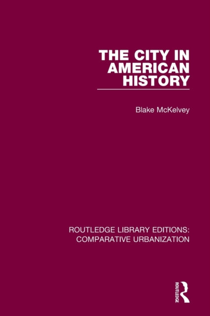 Book cover of: City in American History