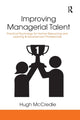 Book cover of: Improving Managerial Talent. By: Hugh McCredie