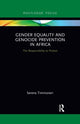 Book cover of: Gender Equality and Genocide Prevention in Africa. By: Serena Timmoneri