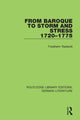 Book cover of: From Baroque to Storm and Stress 1720-1775. By: Friedhelm Radandt